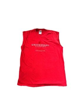 Universal Studios Red Sleeveless Tank Top